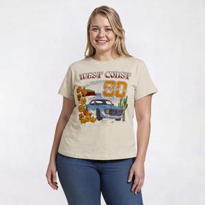 Juniors Plus Attitude Not Included West Coast Car Tee